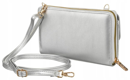 Mini Damen Umhängetasche-Geldbörse 2-in-1 mit abnehmbarem Riemen – 4U Cavaldi