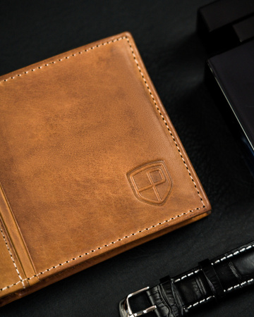 Herren Geldbörse aus Leder für Karten – Peterson