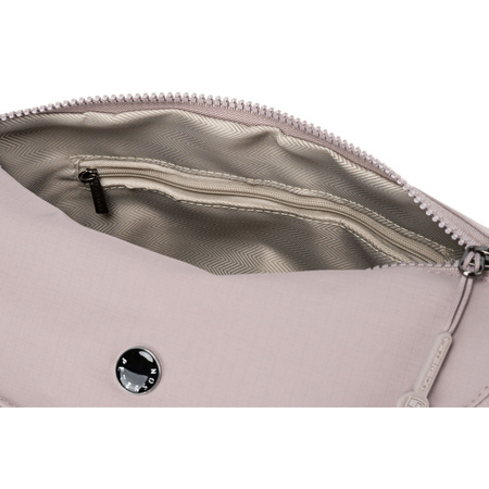 Damen Gürteltasche aus Polyester in Lila mit Fronttasche – Peterson