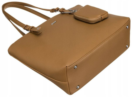 Damen Shopper aus Öko-Leder mit zusätzlicher Geldbörse – Rovicky