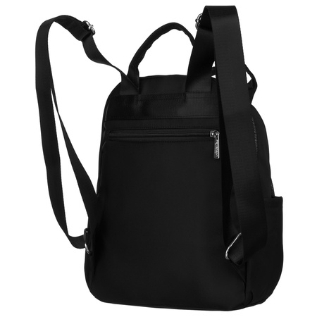 Eleganter Damen-Tagesrucksack in Schwarz - Peterson