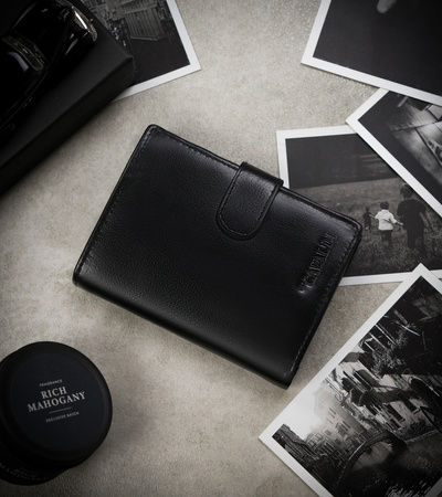 Große Herren Geldbörse aus Leder mit RFID Protect – Cavaldi