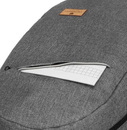 Sportlicher Rucksack aus Stoff mit Flaschenhalter – Peterson