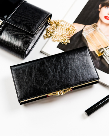 Elegante Damen Geldbörse mit modernem Schlangenmotiv – Peterson