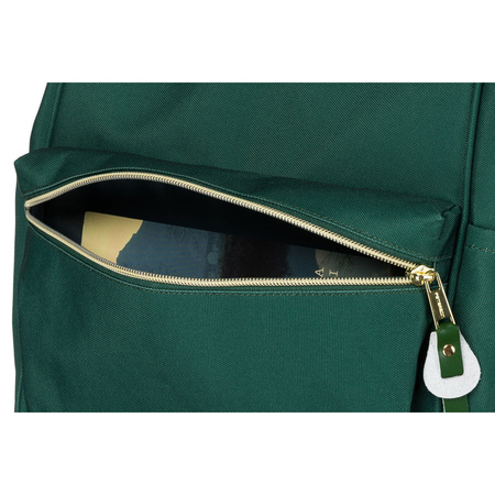 Grüner Damen Reiserucksack mit Laptopfach aus Polyester – Peterson