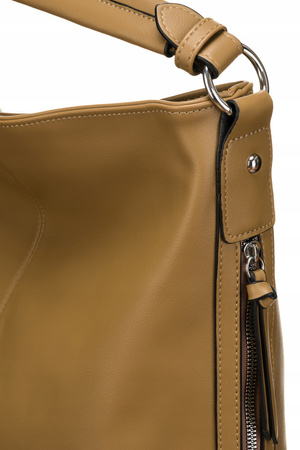 Klassischer Damen Shopper aus Öko-Leder – Rovicky