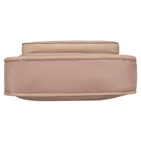 Damen-Umhängetasche aus Nylon in Rosa, mit Reißverschluss – Peterson