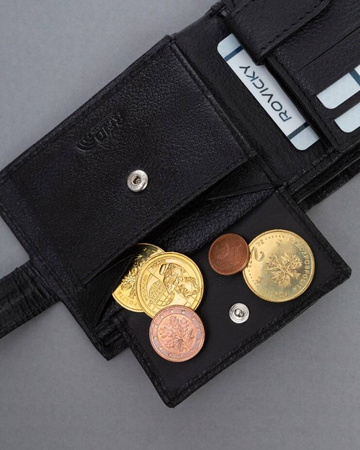 Kleine Herren Geldbörse aus Leder mit RFID-Schutz – 4U Cavaldi