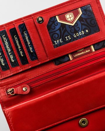 Damen Geldbörse aus Leder für Karten – Peterson