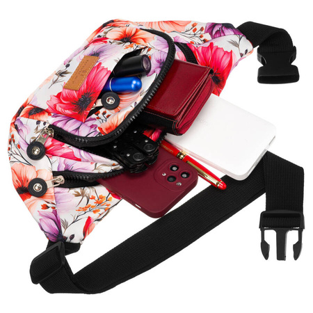 Damen Gürteltasche mit Schulterriemen und Fastex-Verschluss – Rovicky