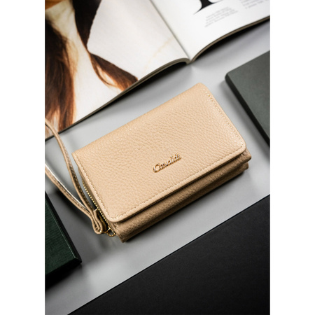 Klassische, horizontale Damen Geldbörse aus Öko-Leder – 4U Cavaldi