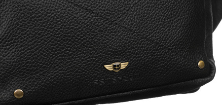 Leder Gürteltasche mit Fächern – Peterson