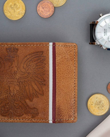 Große patriotische Herren Geldbörse mit RFID-Schutz