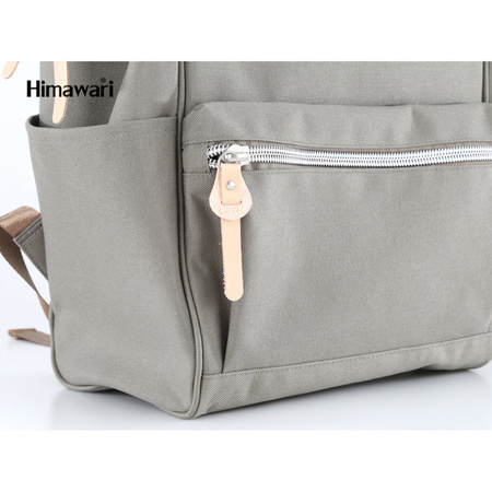 Städtischer Rucksack aus wasserabweisendem Gewebe in Khaki – Himawari