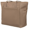 Shopper Tasche mit Reißverschluss in Beige – Peterson