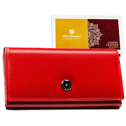 Damen Geldbörse mit zusätzlichem Reißverschlussfach – Peterson