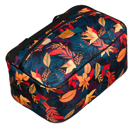 Mehrfarbige, leichte Reisetasche aus strapazierfähigem Polyester mit USB-Anschluss – Rovicky