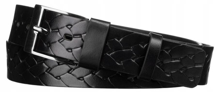 Klassischer Herren Gürtel aus Leder mit Metallschnalle – Peterson