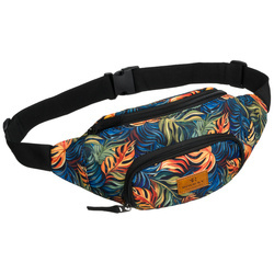 Moderne Damen Bauchtasche aus Polyester mit Reißverschluss – Rovicky