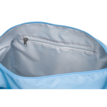 Reisetasche aus strapazierfähigem Polyester in Hellblau - Peterson