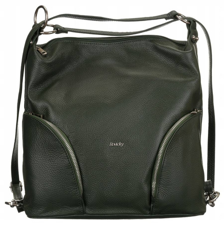 Shopper Damen aus Echtleder, Geräumig – Rovicky