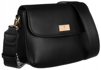 Klassische Damen-Umhängetasche aus Öko-Leder - Peterson