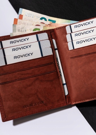 Große Herren Geldbörse aus Leder – Always Wild