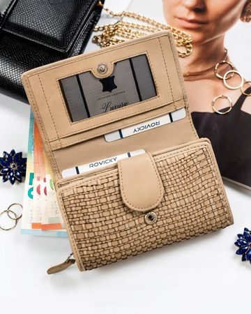 Elegante Damen Geldbörse aus Echtleder – Rovicky