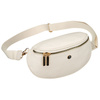 Modische, hellbeige Damen-Gürteltasche aus ökologischem Leder – Peterson