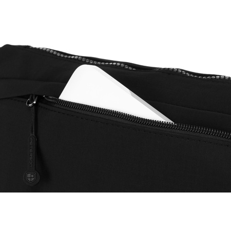 Geräumige Damen Gürteltasche aus Polyester in Schwarz – Peterson