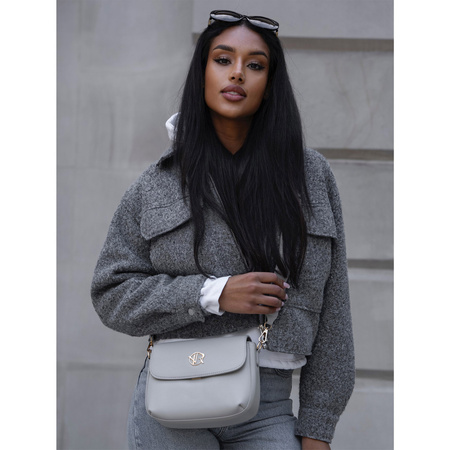 Klassische Damen Umhängetasche aus Öko-Leder – Rovicky