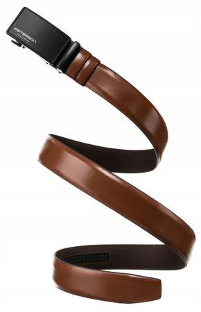 Eleganter Herren Ledergürtel mit Automatikschließe – Peterson