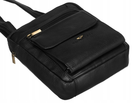 Herren Umhängetasche aus echtem Leder – Peterson