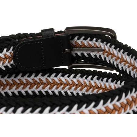 Elastischer Herren Stoffgürtel mit klassischer Schnalle – Peterson