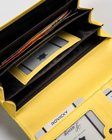 Klassische Damen Geldbörse aus Öko-Leder – 4U Cavaldi