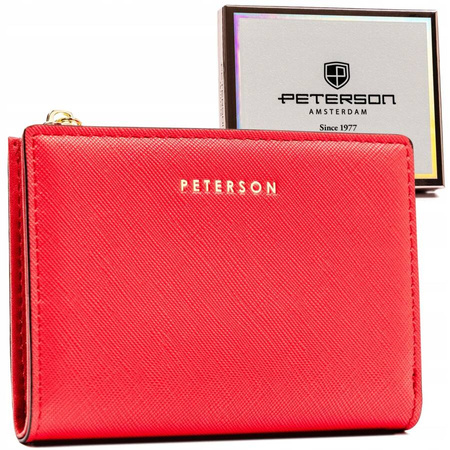 Kleine Damen Portemonnaie aus Öko-Leder – Peterson