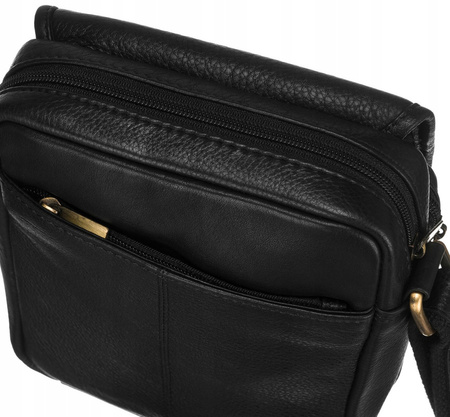 Herren Umhängetasche aus Leder – Peterson