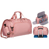 Rosa Wochenend-Reisetasche mit seitlichem Schuhfach – Peterson