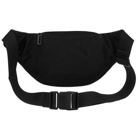 Schwarze, sportliche Herren-Gürteltasche aus Cordura - Rovicky