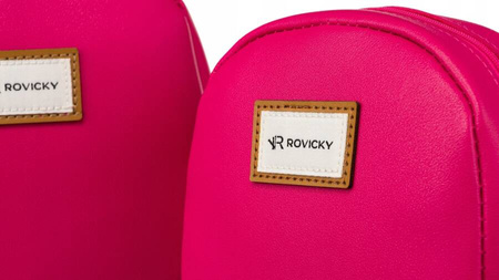 Set aus zwei Damen Kosmetiktaschen aus Öko-Leder – Rovicky