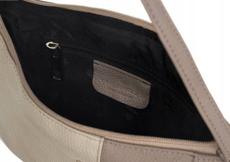 Damen Handtasche aus Leder im Set mit Geldbörse – Peterson