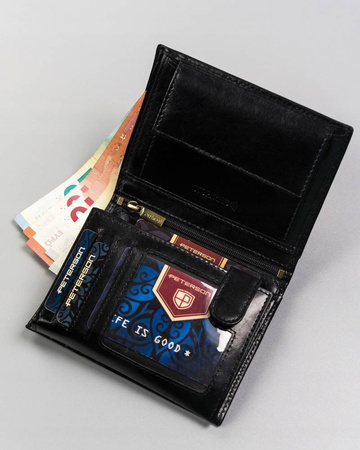 Große Herren Geldbörse ohne Verschluss – Peterson