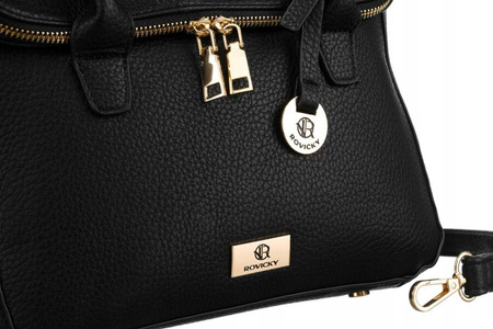 Damentasche aus Öko-Leder mit abnehmbarem Riemen – Rovicky