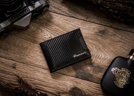 Kleine Herren Geldklammer aus echtem Leder – Rovicky