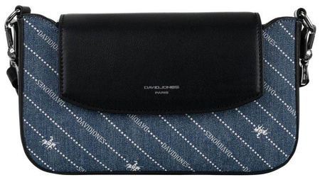Kleine Damen Umhängetasche mit Jeansbesatz – David Jones