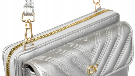 Mini Damen Umhängetasche-Geldbörse 2-in-1 mit abnehmbarem Riemen – 4U Cavaldi