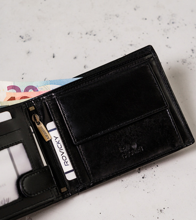 Herren Geldbörse mit rotem Band – Rovicky