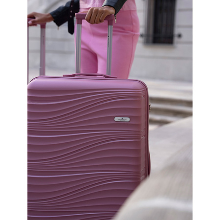 Kofferset aus Polypropylen mit Reißverschluss-Organizer – Peterson