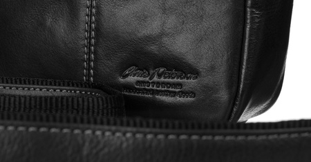 Kleine Herren Umhängetasche aus echtem Leder – Peterson