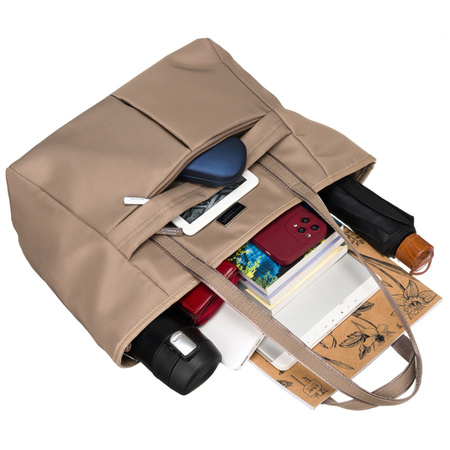 Geräumige City Shopper Tasche in A4-Größe – Peterson